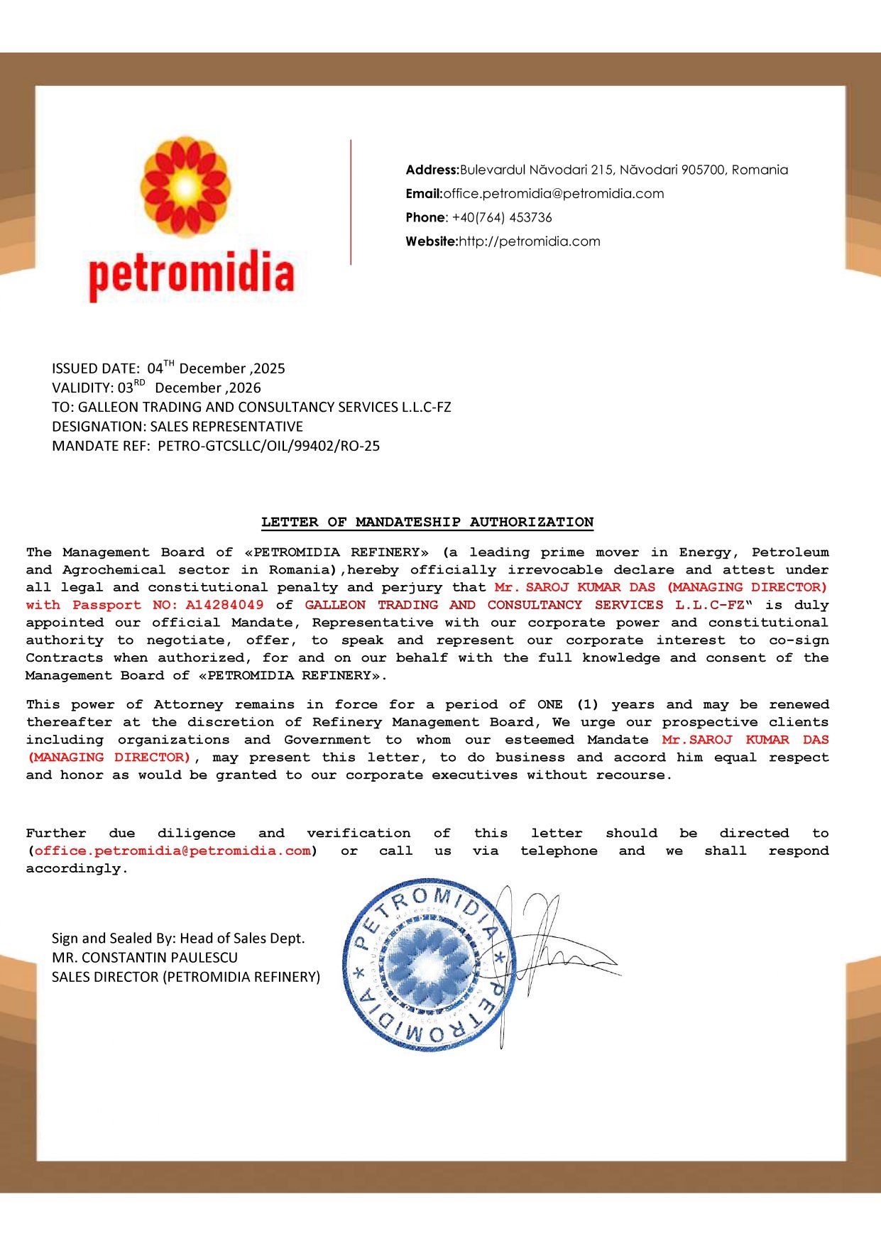 GTCS Certificate
